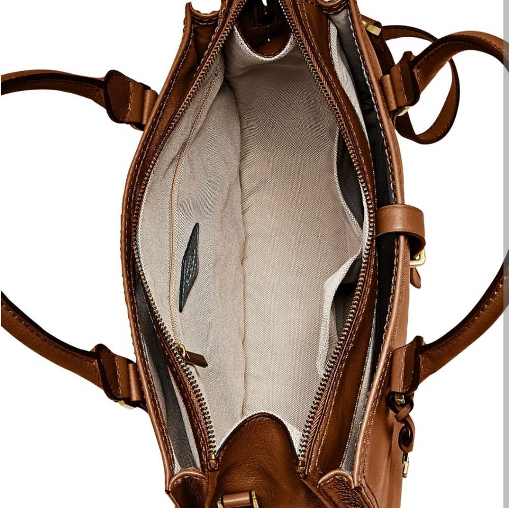 FOSSIL  Ryder Leather Medium Satchel - Picture 4 of 10